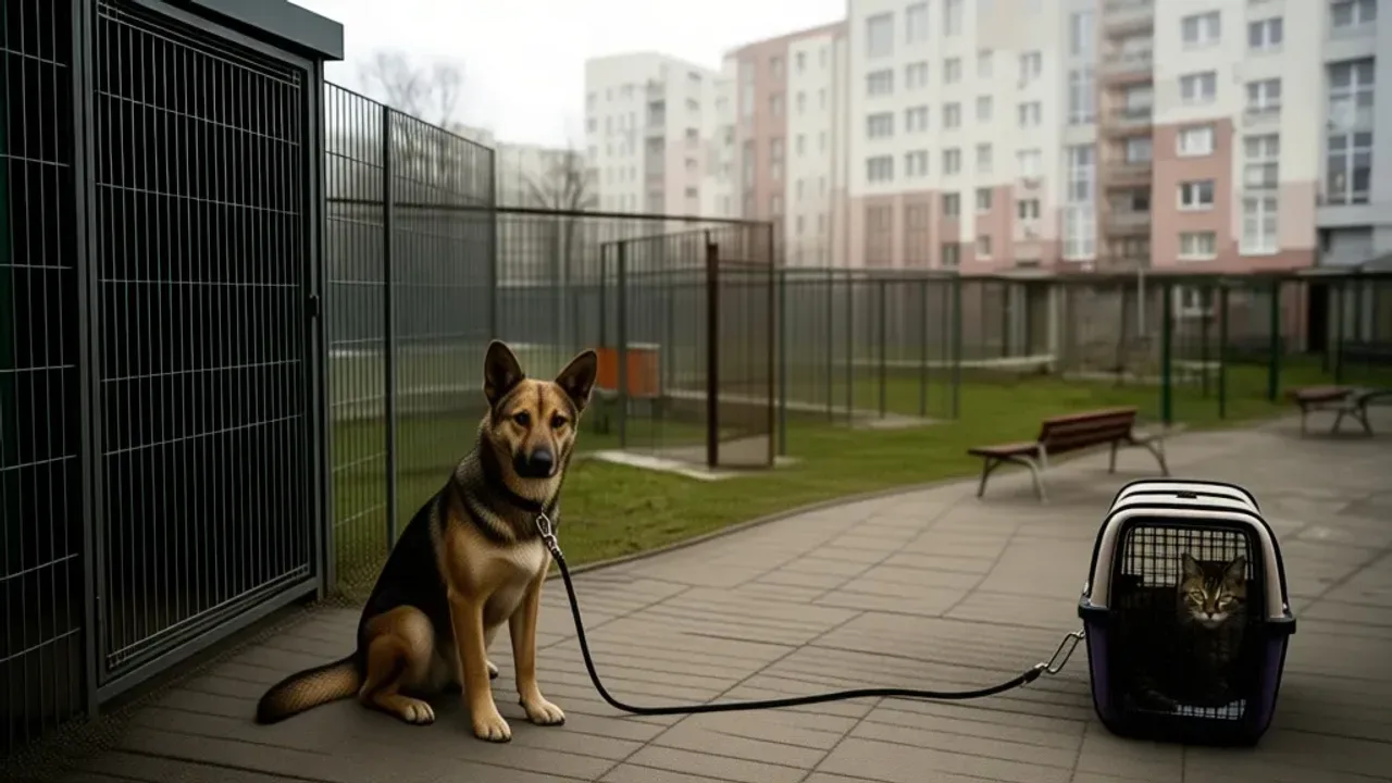 Bezdomny z Osiedla Tysiąclecia został wolontariuszem w schronisku dla zwierząt
