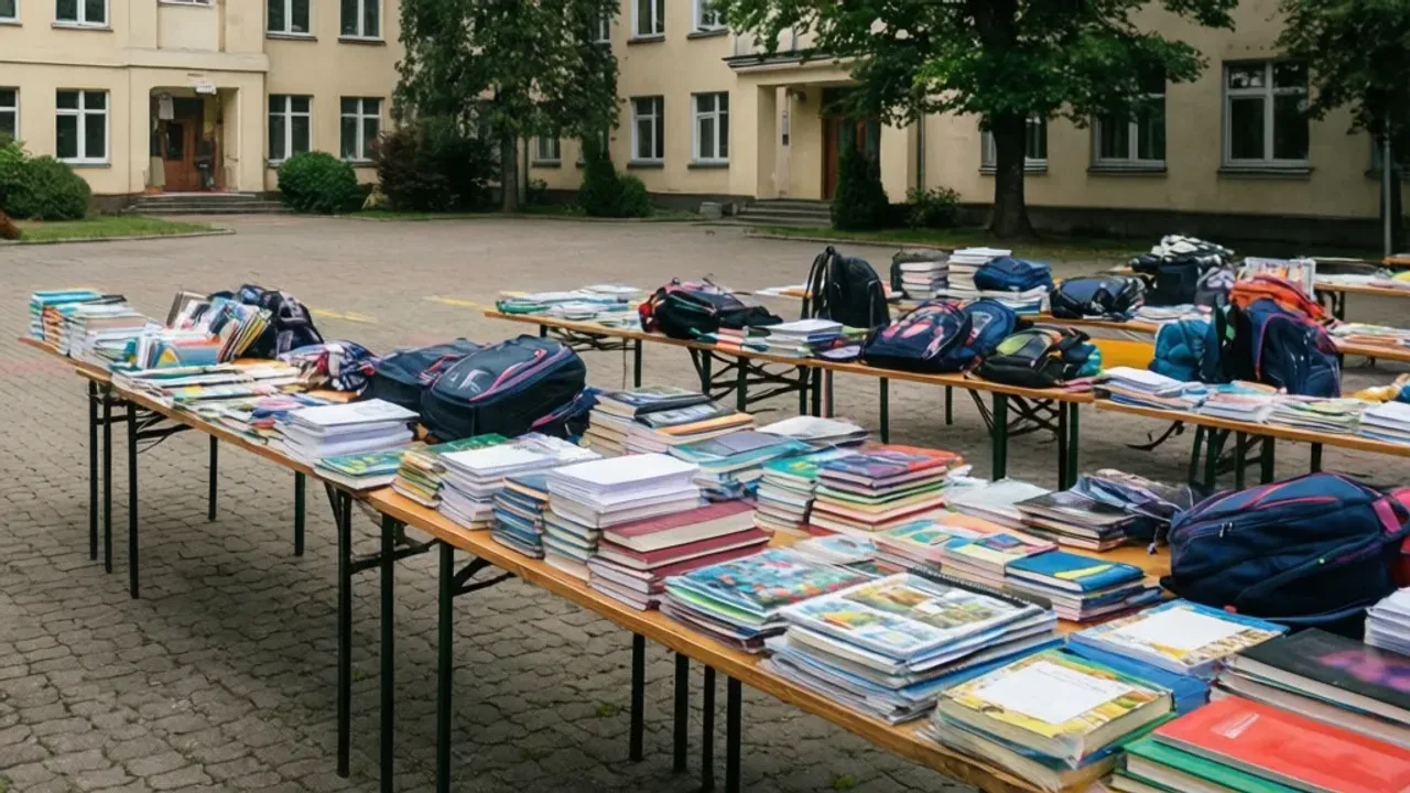 Szkoła Podstawowa nr 12 organizuje kiermasz pomocy naukowych dla rodzin Szkoła Podstawowa nr 12 organizuje kiermasz pomocy naukowych dla rodzin
